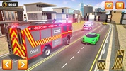 Firefighter Robot Transform Truck: Rescue Hero screenshot 4