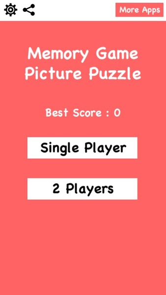 Memory Game Picture Puzzle - Preview 1