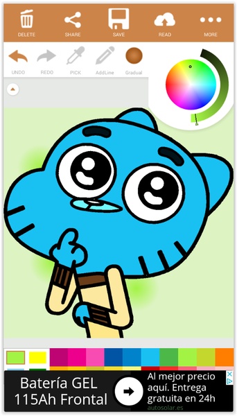 Coloring Gumball Games - Preview 4