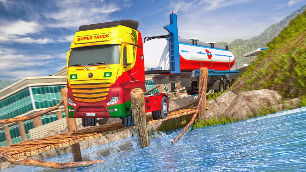 Oil Tanker Transport Offroad Truck Driver - Preview 2