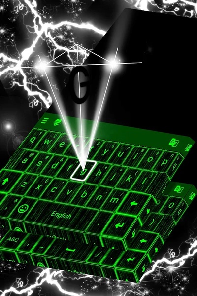 GO Keyboard Matrix - Preview 1