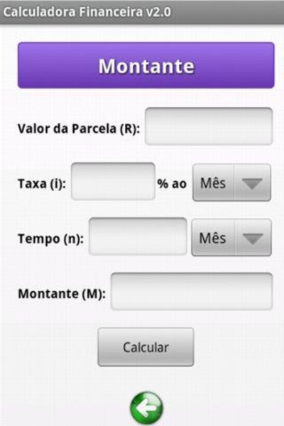 Calculadora Financeira - Preview 1