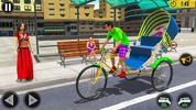 Bicycle Tuk Tuk Auto Rickshaw : New Driving Games screenshot 3