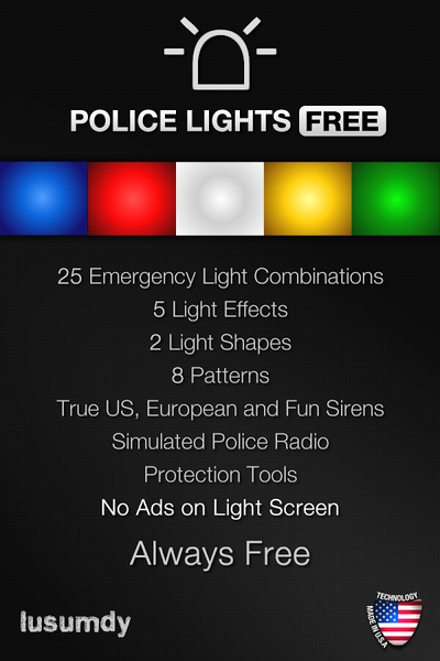 Police Lights Free - Preview 3