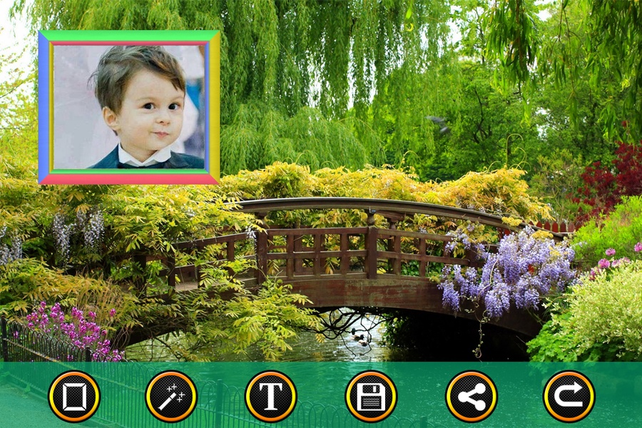 Garden Photo Frame - Preview 1