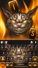 Evil Angry Cat Keyboard Theme screenshot 1