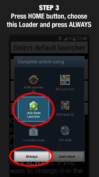 Jelly Bean Launcher Loader - Preview 1