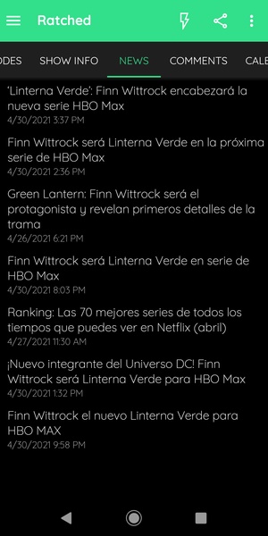 TV Show & Movie Tracker - Preview 3