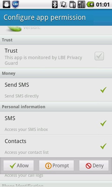 LBE Privacy Guard - Preview 1