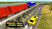 Car vs Train: High Speed Racing Game screenshot 1