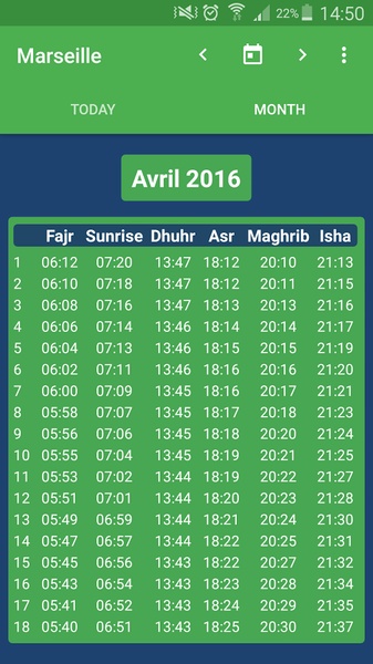 Salat Times - Preview 23