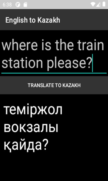 English to Kazakh - Preview 2