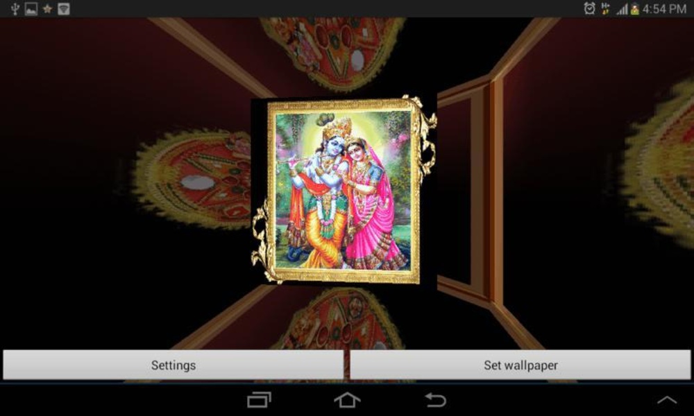 3D Shree Krishna LWP - Preview 4