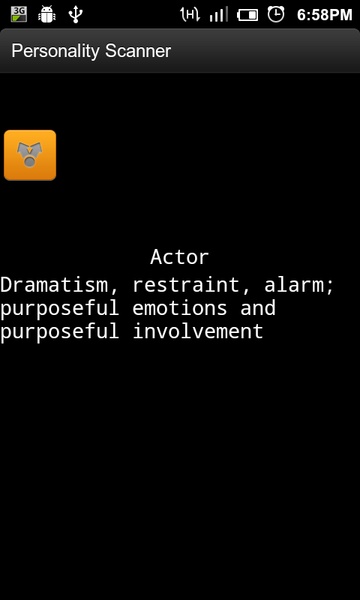 Personality Scanner - Preview 1