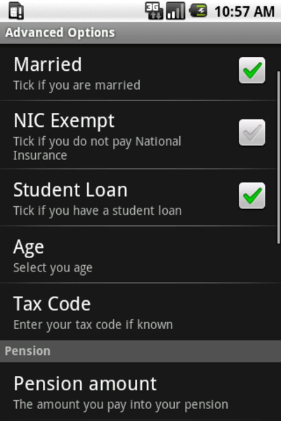 PAYE Tax Calculator - Preview 1