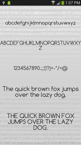 Clean Free Font Theme - Preview 2