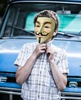 Anonymous Mask Photo Stickers screenshot 2