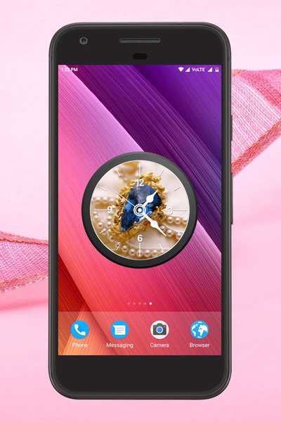 Jewellery Clock Live Wallpaper - Preview 2