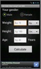 Calculate ideal weight (BMI) screenshot 1