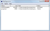 Portable Encryption Software screenshot 1