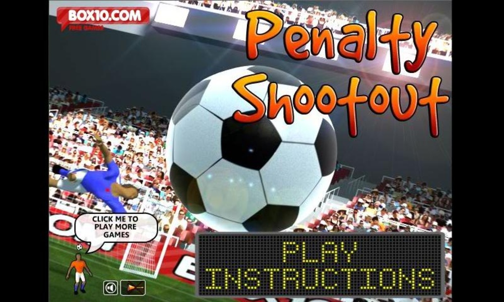 Schermata del gioco Penalty Shootout che mostra la demo e le funzioni dello slot