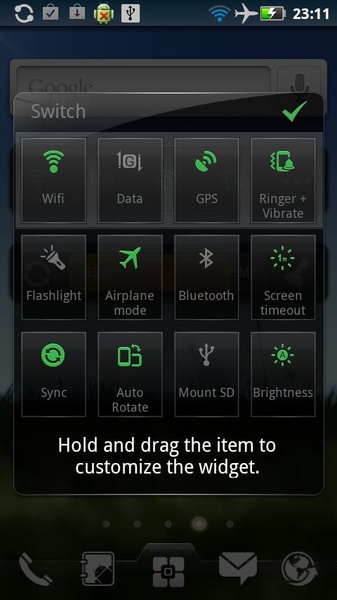 SwitchWidget - Preview 1