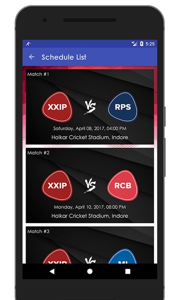 KXIP Team: Schedule & Info - Preview 1