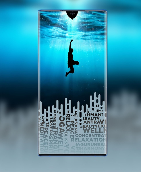 Note 20 Ultra Punch Hole Wallpaper - Preview 1