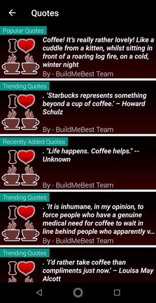 Coffee Quotes - Coffee Status, Thoughts & Captions - Preview 2
