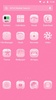 Pink Girl-APUS Launcher theme screenshot 2