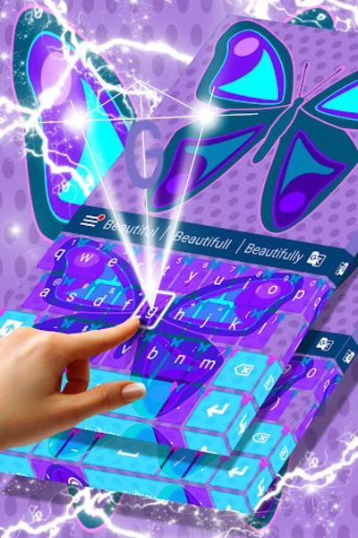 Cute Butterfly Keyboard - Preview 4