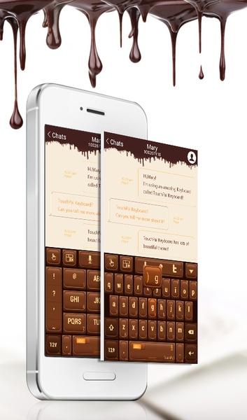 Love Chocolate TouchPal Theme - Preview 6