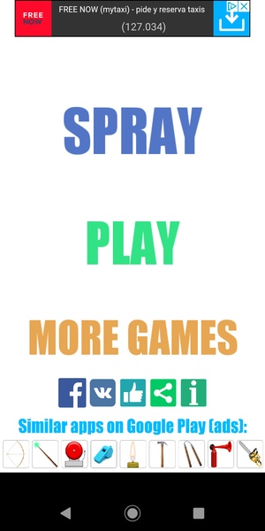 Spray simulator - Preview 1