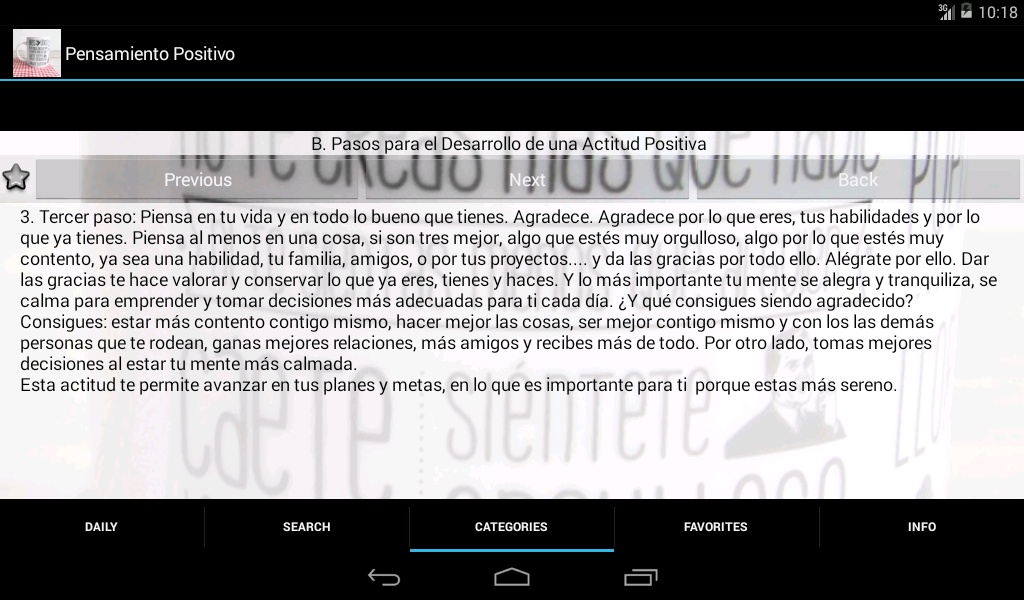 Pensamiento Positivo - Preview 3