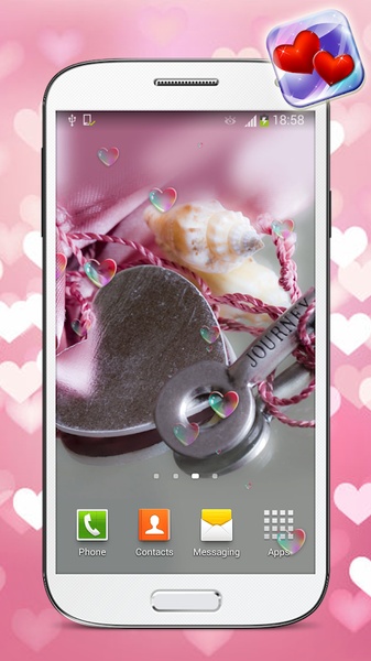 Cute Hearts Live Wallpaper HD - Preview 6