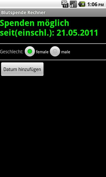 Blood donation calculator - Preview 4