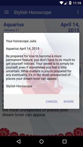 Stylish Horoscope - Preview 3