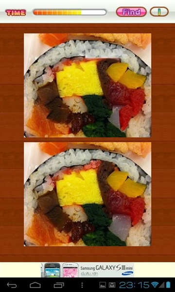 Find Differences Japanese Food - Preview 1