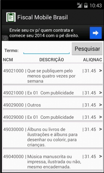 Fiscal Mobile Brasil - Preview 1