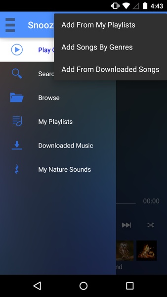 SnoozySound - Preview 4