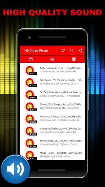 HD Video Player All Format & Mp3 Music Player - Preview 5