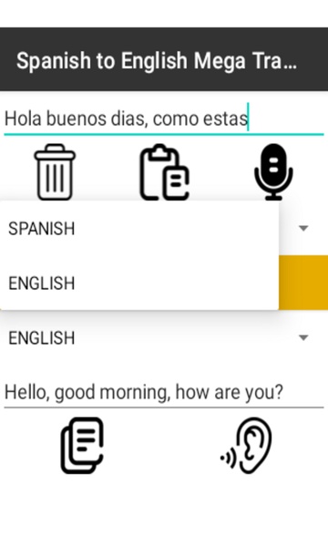 Spanish to English Mega Translator - Preview 2