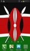 Kenya Flag Live Wallpaper screenshot 2
