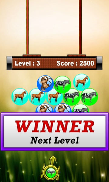 Angry Animal Bubble Shooter - Preview 3