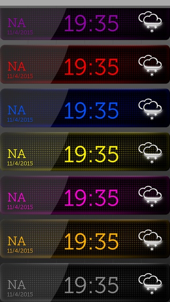 Black Digital Clock - Preview 4