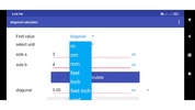 Diagonal Calculator screenshot 2