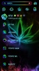 (FREE) GO SMS WEED THEME screenshot 1