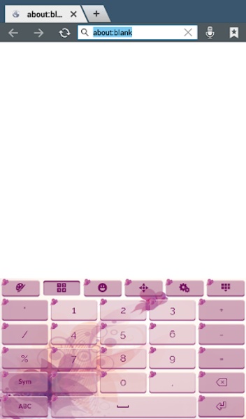 Butterfly Keyboard Theme - Preview 4