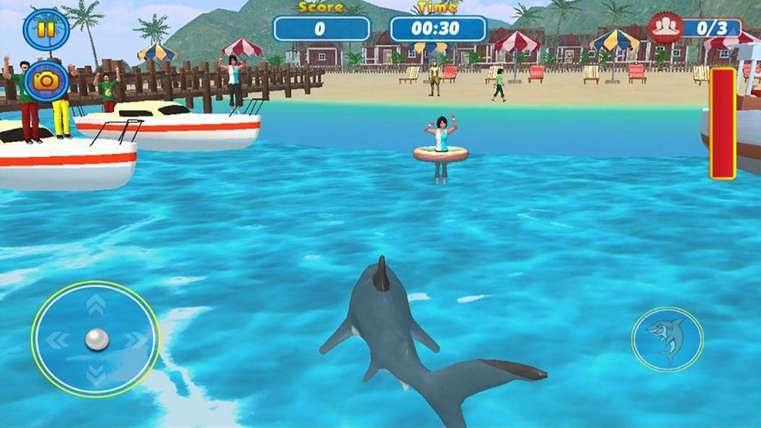 Shark Attack Simulator on Behance