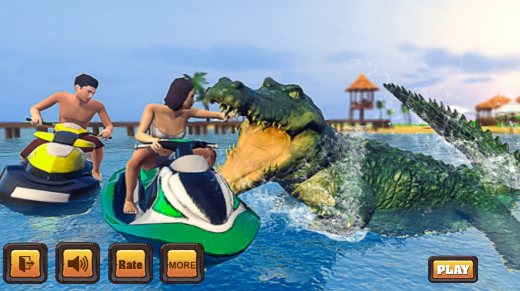 crocodile simulator 2019 Beach & City Attack - Preview 1